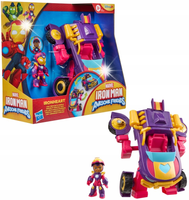 MARVEL IRON MAN I SUPER EKIPA Mech 2w1 IRON HEART + figurka G1476