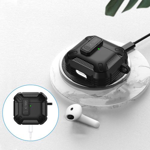 tech-protect carbonox apple airpods 4 black na Arena.pl