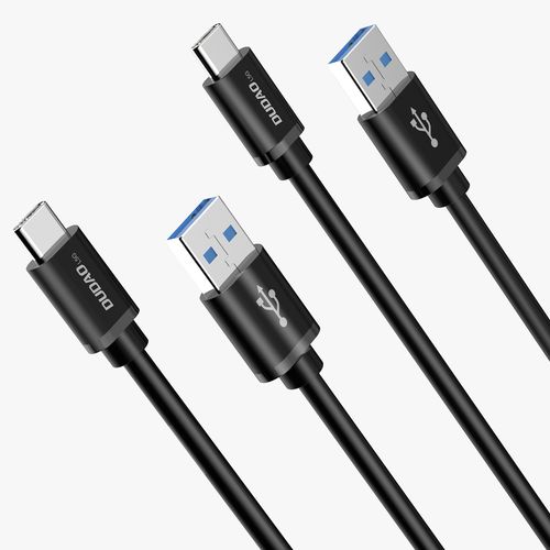kabel przewód usb - usb typ c super fast charge 1 m czarny na Arena.pl