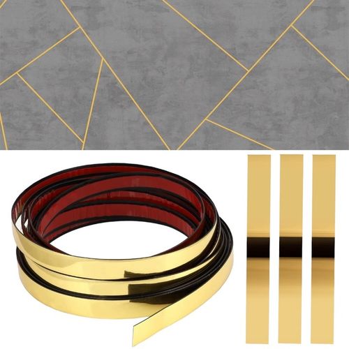 LISTWA DEKORACYJNA OZDOBNA ZŁOTA PVC 21mm GOLD 10 METRÓW SAMOPRZYLEPNA na Arena.pl