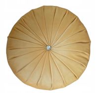 Poduszka dekoracyjna okrągła welur/plusz mix kolor