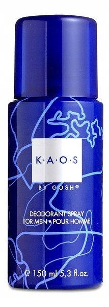 Gosh Dezodorant w Spray'u KAOS for Man 150 ml zdjęcie 1