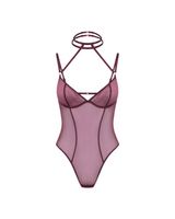 mara burgundy body xs/s promees
