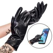 rękawiczki damskie r-rds-04-o-s czarny