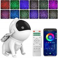 PROJEKTOR KOSMOSU SPACE DOG PROJEKTOR GWIAZD LAMPA NOCNA KOSMOS LED PIESEK