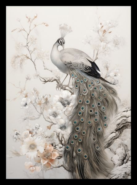 Plakat 20,5x28,4cm Pawia Gracja zdjęcie 2