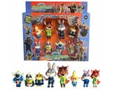 zestaw 8szt figurek zootopia 7451