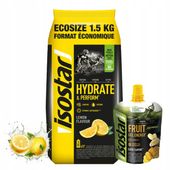 ISOSTAR KONCENTRAT 1500 G + ŻEL 90 G ZESTAW ENERGETYCZNO-IZOTONICZNY