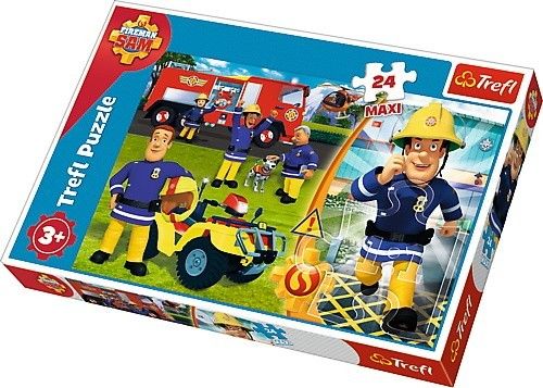 TREFL PUZZLE 24 EL MAXI STRAŻAK SAM 14290 na Arena.pl