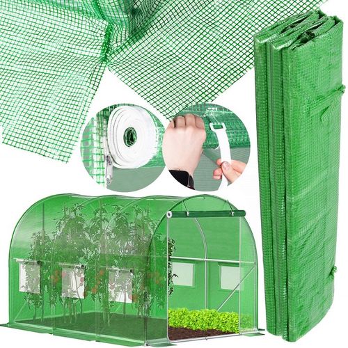 FOLIA ZAMIENNA POSZYCIE NA TUNEL OGRODOWY SZKLARNIA 3x2x2m 6m² UV-4 FOLIAK na Arena.pl
