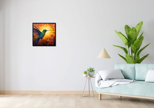 Plakat 50x50cm Koliber Barw na Arena.pl