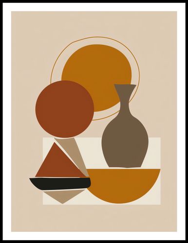 Plakat 60x80cm Geometryczna Utrata na Arena.pl