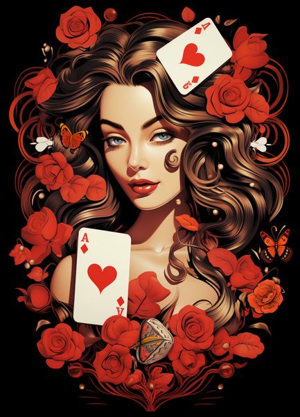 Plakat 50x70cm Różany Hazard zdjęcie 2