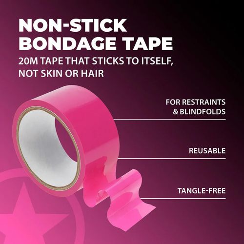 pvc non-stick tape - 20 m - pink na Arena.pl