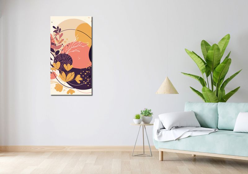Obraz 50x100cm Wigor Kształtów zdjęcie 2