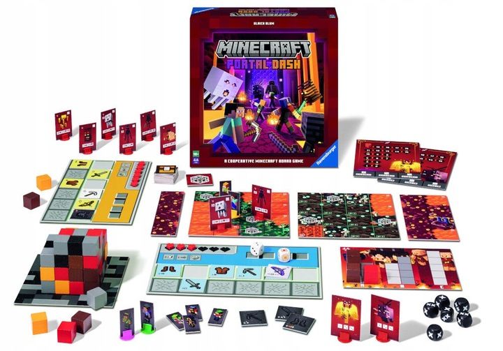 Gra planszowa RAVENSBURGER Minecraft Portal Dash zdjęcie 6