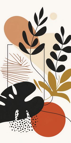 Plakat 50x100cm Zawisły Liść zdjęcie 1