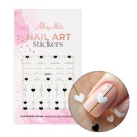 MollyNails Naklejki do paznokci samoprzylepne serduszka SWA75