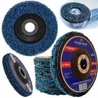 TARCZA ŚCIERNA DO SZLIFOWANIA 125 mm WŁÓKNINA ŚCIERNICA NIEBIESKA