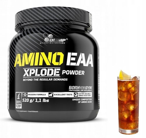 OLIMP AMINO EAA Xplode powder 520g ICE TEA BRZOSKW na Arena.pl