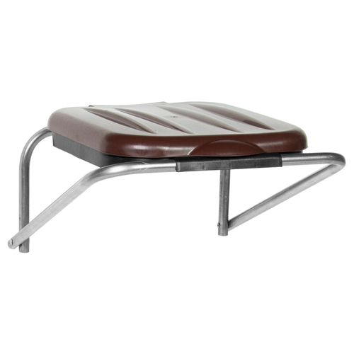 Uchwyt ścienny wiszący do segregacji śmieci brązowy - worki 120L na Arena.pl