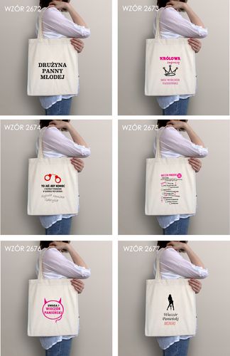 Eko Torba z nadrukiem PREZENT KRÓLOWA IMPREZY na Arena.pl