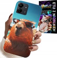 ETUI DO XIAOMI REDMI 13C 4G - SŁODKA KAPIBARA, CAPIBARA CASE + SZKŁO