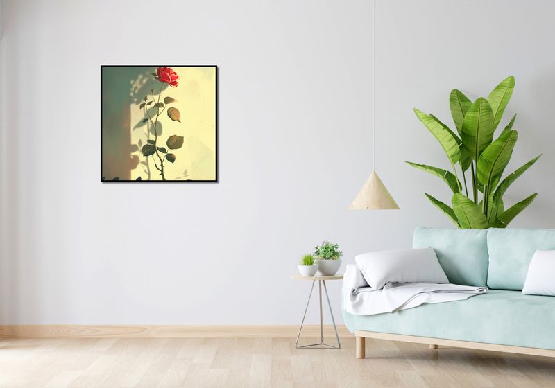 Plakat 70x70cm Subtelność zdjęcie 4