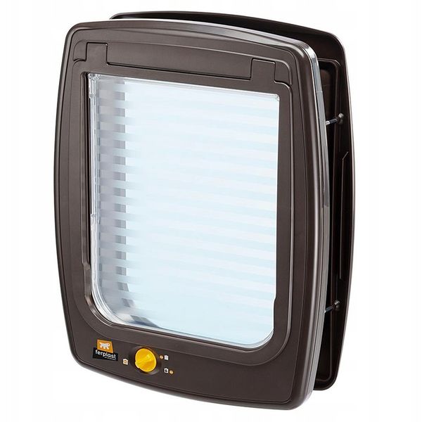 FERPLAST SWING 15 drzwiczki dla dużych psów brąz zdjęcie 2