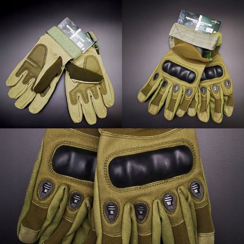 RĘKAWICE TAKTYCZNE WOJSKOWE Mocne Rękawiczki WZMOCNIONE SURVIVAL GERTECH XL na Arena.pl