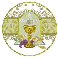 Opłatek na tort Tort Pierwsza Komunia Święta Komunijny Biblia Hostia Tekst