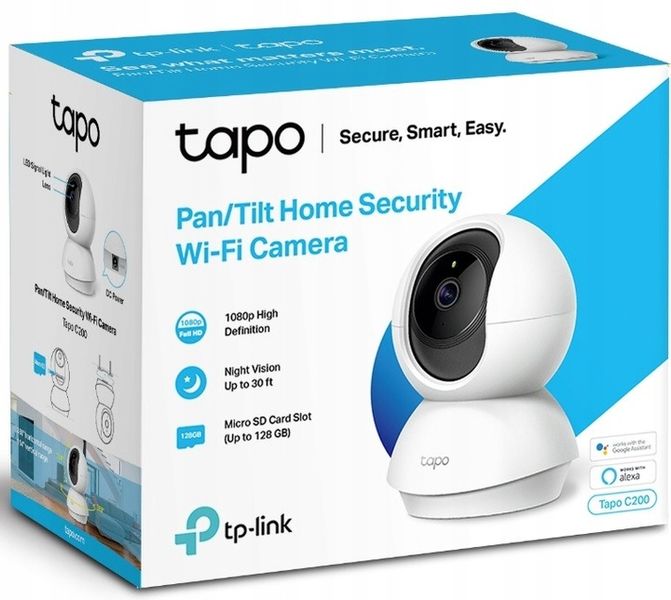 Kamera obrotowa TP-Link Tapo C200 bezprzewodowa zdjęcie 9