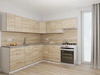 Zestaw mebli kuchennych Rodos Sonoma + BLAT