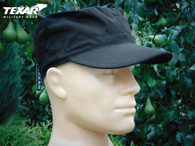 CZAPKA POLOWA PATROLÓWKA TEXAR BLACK zdjęcie 4