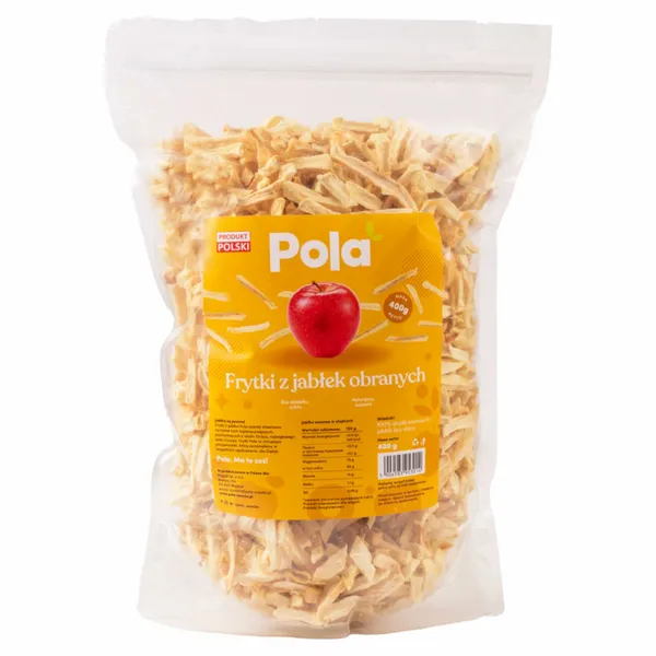 Frytki z jabłek obranych 400g zdjęcie 1