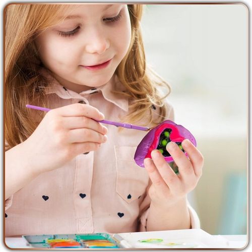 Kamienie do Malowania Zestaw dla Dzieci Farby Kreatywna Zabawka Rękodzieło na Arena.pl