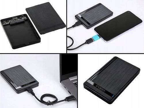 OBUDOWA DYSKU 2.5'' KIESZEŃ HDD SATA USB 3.0 na Arena.pl