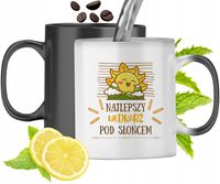 Dla Wędkarza Kubek Magiczny Na Prezent Urodziny Z Nadrukiem Ze Zdjęciem