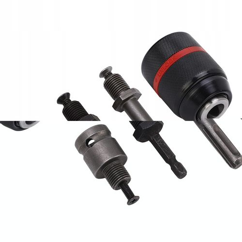 UCHWYT WIERTARSKI BEZKLUCZOWY SAMOZACISKOWY 1/2 + ADAPTER x3 na Arena.pl