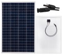 PANEL FOTOWOLTAICZNY SOLARNY MODUŁ POLI 18V 110W DZIAŁKA KAMPER BALKON