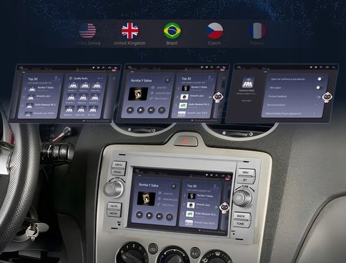 RADIO SAMOCHODOWE do FORD KUGA S-MAX C-MAX CARPLAY USB RDS GPS WIFI ANDROID na Arena.pl